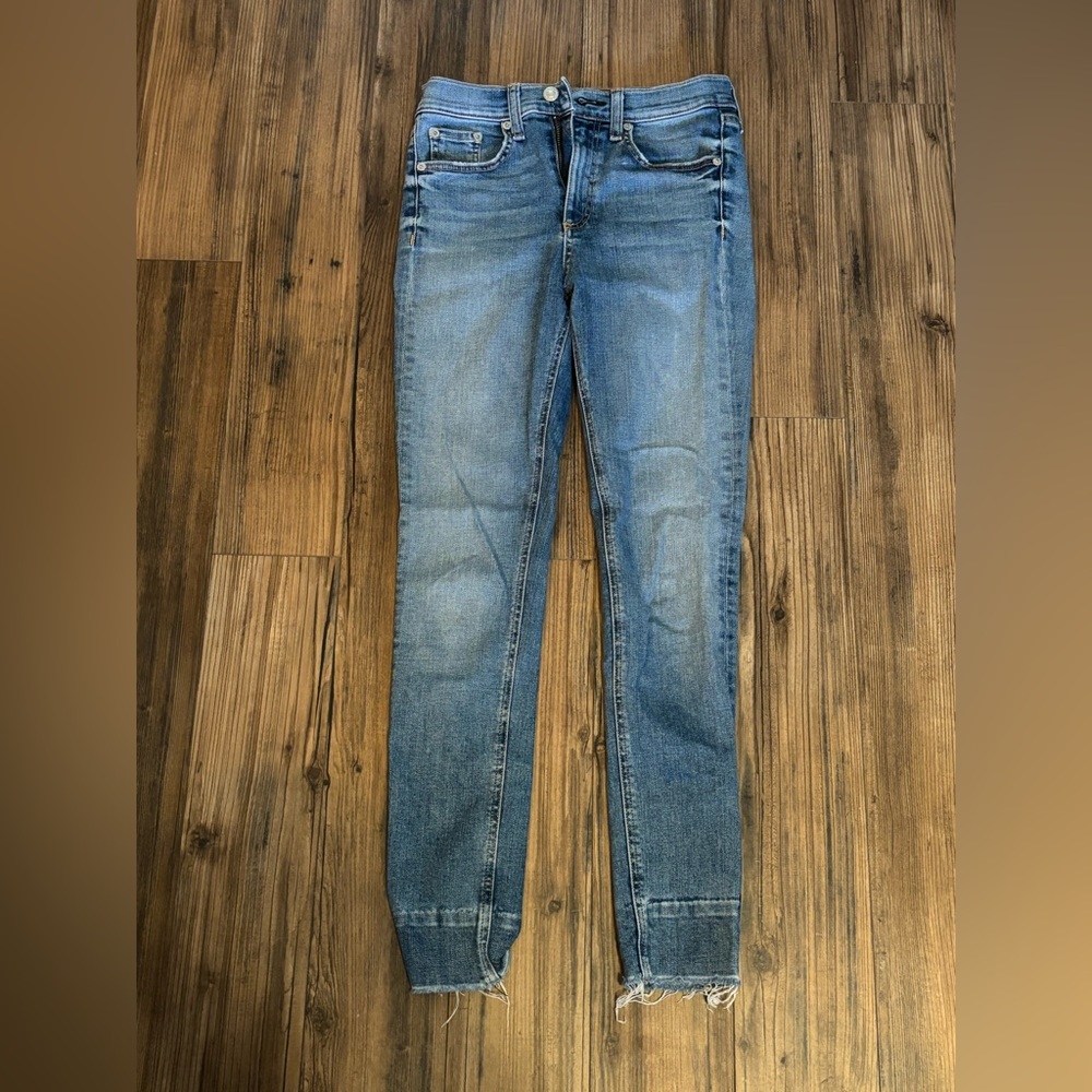 Rag & Bone High Rise Ankle Skinny Jeans 26